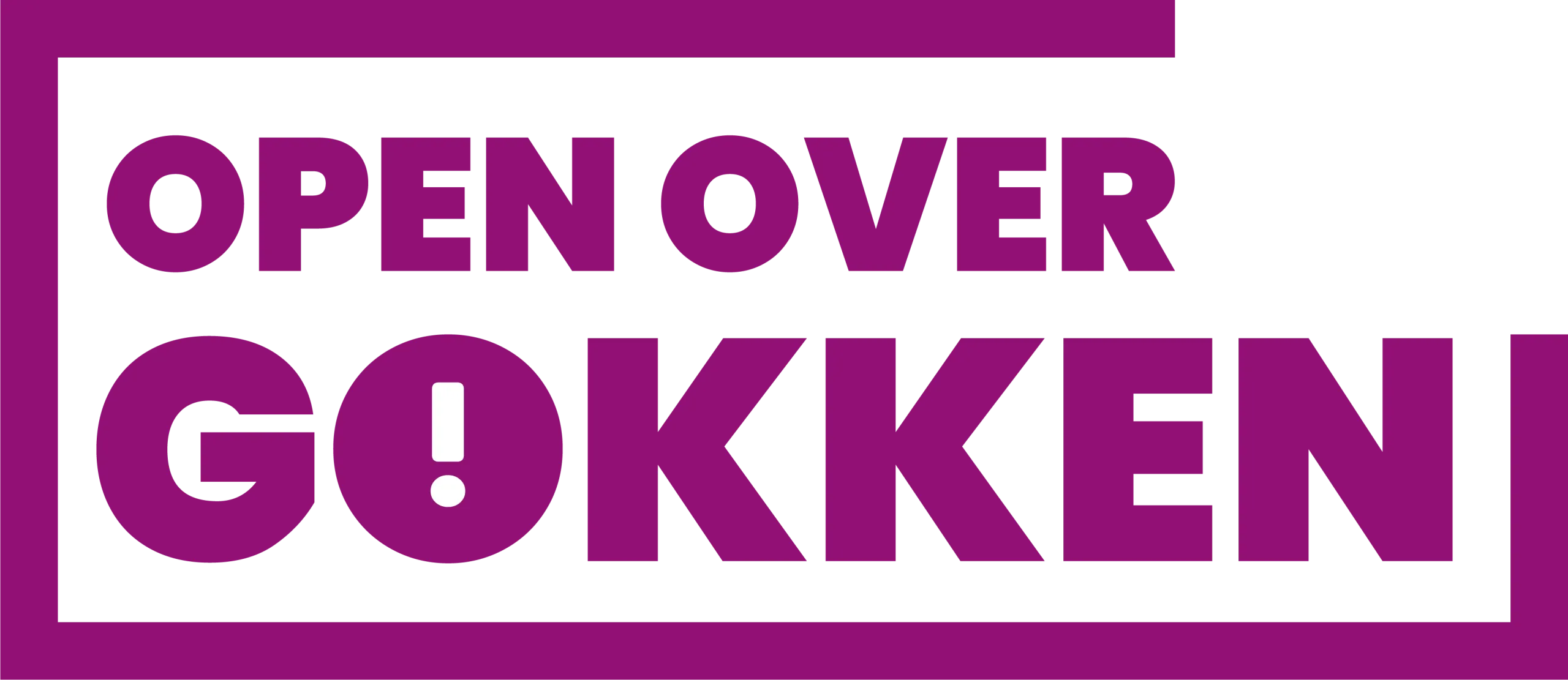 openovergokken
